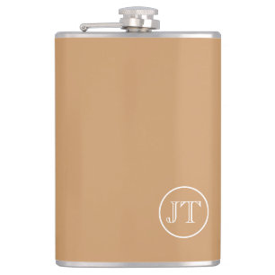 Custom Monogram Flask Flachmann