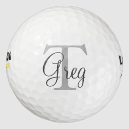 Custom Monogram Golf Balls| Initials|Name Golfball