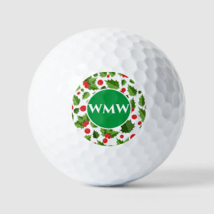Custom Monogram Holly Verlasse Golf Ball