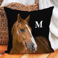 Custom Monogram Horse Foto