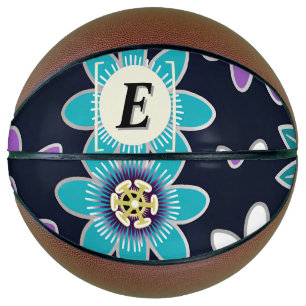 Custom Monogram Passion Blume Basketball