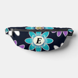 Custom Monogram Passion Blume Floral Fanny Pack Bauchtasche