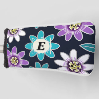 Custom Monogram Passion Blume Golf Head Cover Headcover