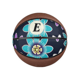 Custom Monogram Passion Blume Mini Basketball