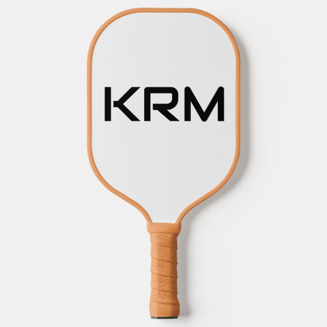 CUSTOM MONOGRAM PERSONALISIERT PICKLEBALL PADDDLE PICKLEBALL SCHLÄGER (Vorderseite)