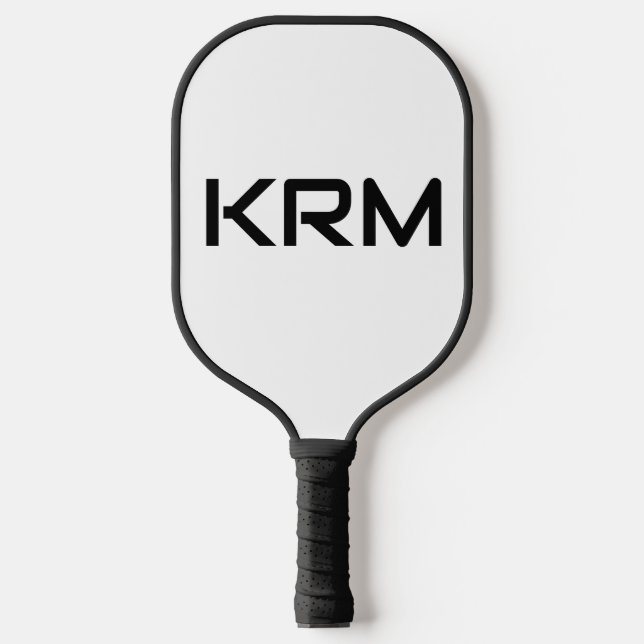 CUSTOM MONOGRAM PERSONALISIERT PICKLEBALL PADDDLE PICKLEBALL SCHLÄGER (Vorderseite)