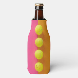 Custom Monogram Tennis Balls Flaschenkühler