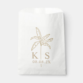 Custom Monogram Wedding Logo Fevor Bag Geschenktütchen