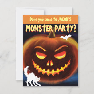 Custom Monster Halloween-Party laden - Pumpkin!