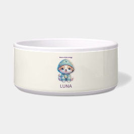 Custom Moon Child Energy Dog Bowl Napf