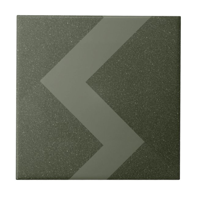 Custom Moss Green Keramik Tile Fliese (Vorderseite)