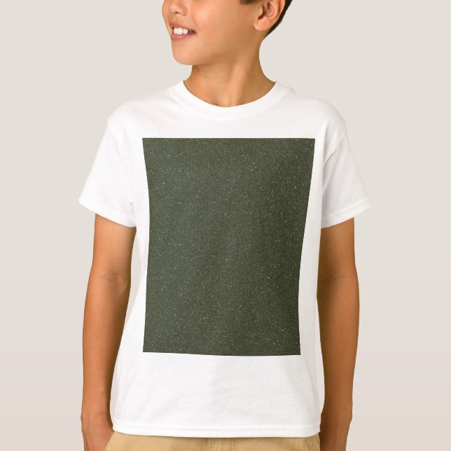 Custom Moss Green Kids T - Shirt (Vorderseite)