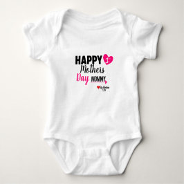 Custom Mothers Day Baby Happy 1st Mothers Day Baby Strampler