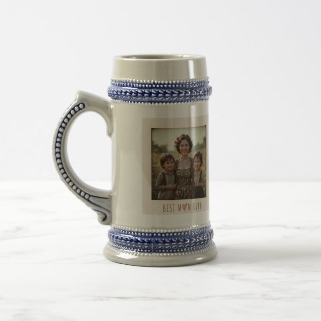Custom Mother's Day Bierglas (Links)