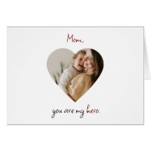 Custom Mother's Day Card - 'Mama, du bist mein Hel