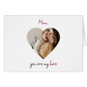 Custom Mother's Day Card - 'Mama, du bist mein Hel
