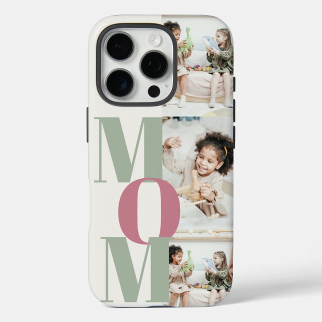 Custom Mother's Day Foto Collage | MAMAS - Case-Mate iPhone Hülle (Rückseite)