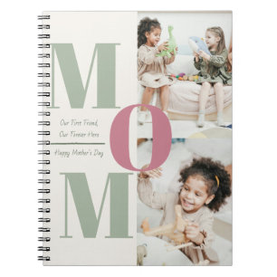 Custom Mother's Day Spiral Foto Notebook   MAMA Notizblock