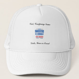 "Custom Motivation Cap-Success Mindset Focus" Truckerkappe