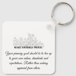 Custom Motivational Keychain Schlüsselanhänger