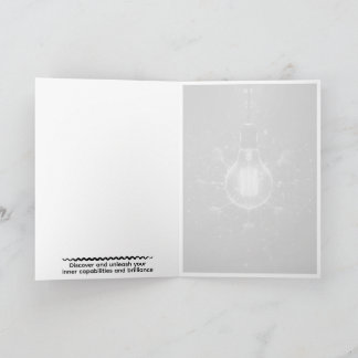 Custom Motivational Quote Card Karte