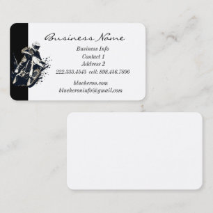 Custom Motocross wettbewerbsfähige Sport Motorrad  Visitenkarte