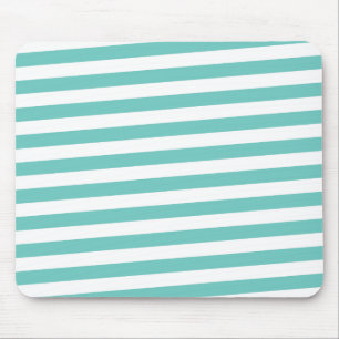 Custom Mouse Pad Abstrakt Stripes Aqua Mousepad