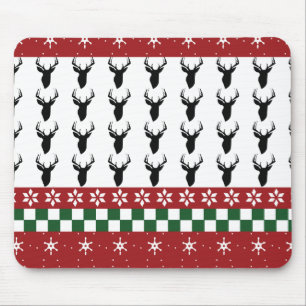 Custom Mouse Pad Fair Isle Weihnachtshändler Mousepad