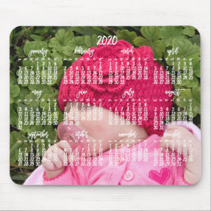 Custom Mouse Pad Kalender 2020 Foto hinzufügen Mousepad