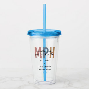Custom MPH Master of Public Health Abschluss Acryltrinkbecher