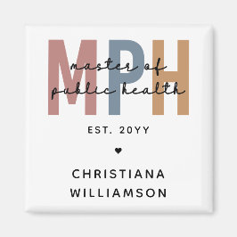 Custom MPH Master of Public Health Abschluss Magnet