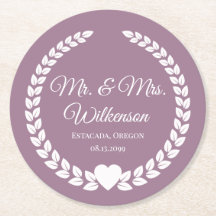 Custom Mr. & Mrs. Bride und Groom neu verheiratet