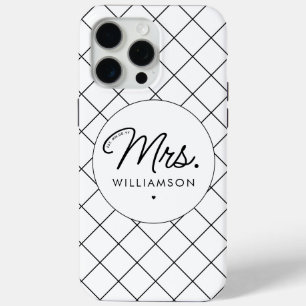 Custom Mrs. Est. Modernes, elegantes Script neu Case-Mate iPhone Hülle