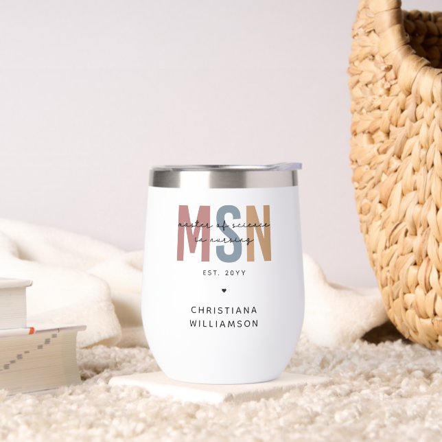 Custom MSN Master of Science in Nursing Abschluss (Wohnzimmer)