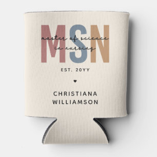 Custom MSN Master of Science in Nursing Abschluss Dosenkühler