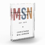 Custom MSN Master of Science in Nursing Abschluss Fotoblock<br><div class="desc">Custom MSN Master of Science in Nursing Abschluss | Krankenpflege Schule NP Abschluss Geschenke!</div>