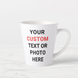 Custom Mug | Add Text, Photo, Logo or Design Here Milchtasse