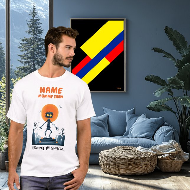 Custom Mummy Crew Halloween Shirt (Von Creator hochgeladen)