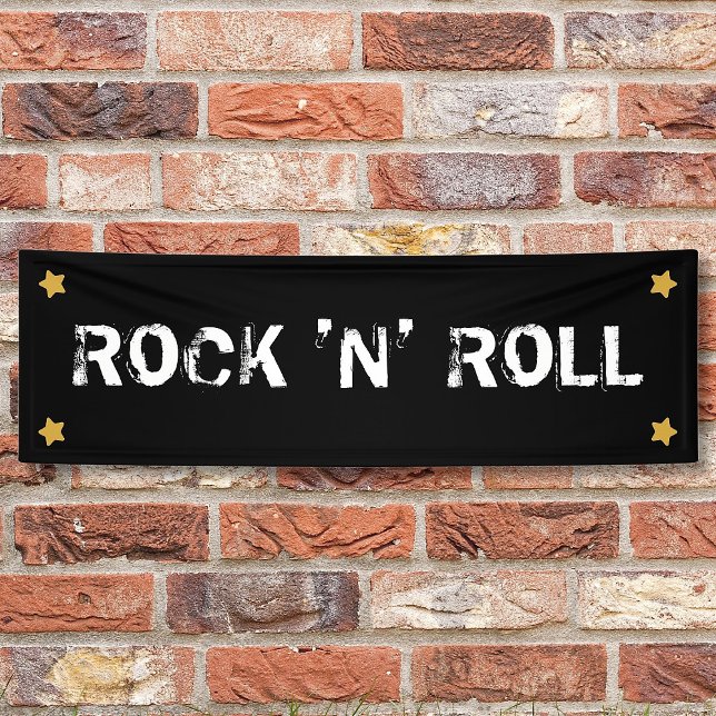 Custom Musician Band Name Gig Banner (Von Creator hochgeladen)