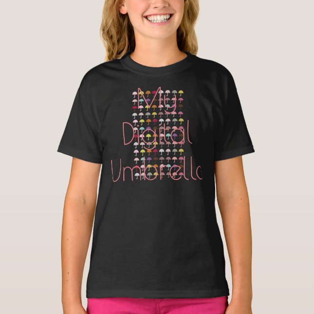 Custom My Digital Umbrett Kids T - Shirt (Vorderseite)