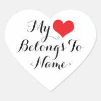 Custom my Heart gehört zu<Name>