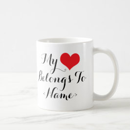 Custom my Heart gehört zu<Name> Tasse