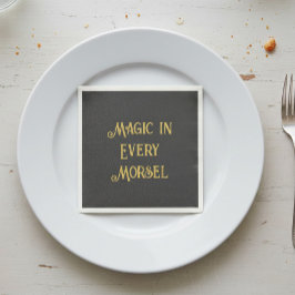 Custom Mystic Gold Bachelorette Serviette