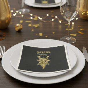 Custom Mystic Gold Bachelorette Serviette