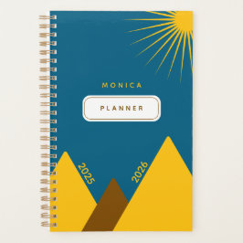 Custom Name and Year Planner Planer