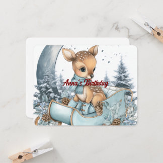 Custom Name Birthday Invitation | Cute Design Einladung