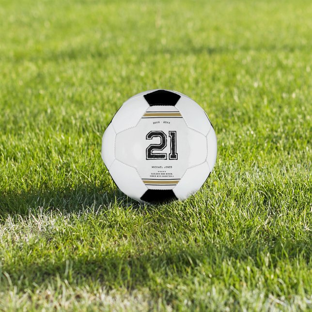 Custom Name Create Your Own | Personalized Number Fußball (Von Creator hochgeladen)