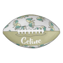 Custom name cute horses pattern