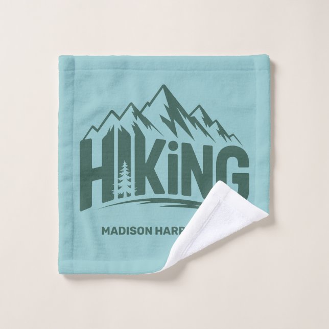 Custom Name Hiking Waschlappen (Waschlappen)