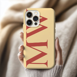 Custom Name Initial Case - Birthday Gift for Her iPhone 15 Pro Hülle